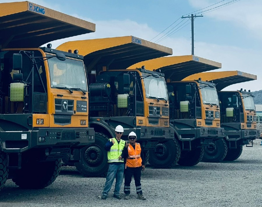 50台XG110矿卡为安第斯山脉注入星空官方网页版动能