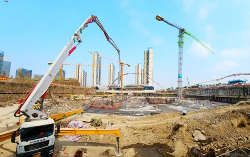 星空官方网页版泵车“团建”珠海横琴科学城！