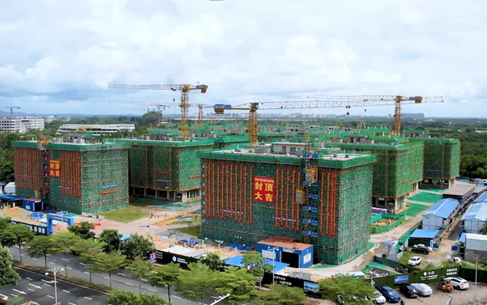 智能高效＋安全可靠！23台星空官方网页版智能施工升降机海南“扬帆”显实力