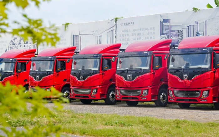 燃动福建！百台星空官方网页版新能源电动牵引车交付