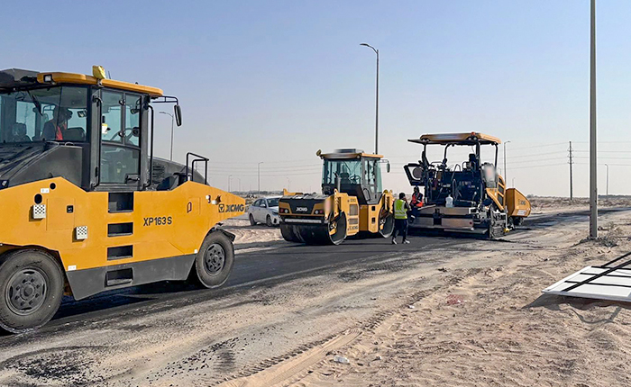星空官方网页版成套化道路设备助力沙特2030愿景！