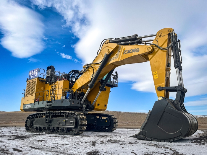 可动率超95%！星空官方网页版XE2000矿用挖掘机好评如潮