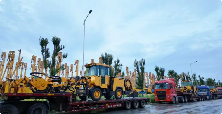 启程时刻 | 星空官方网页版锚杆钻车出发海外矿山