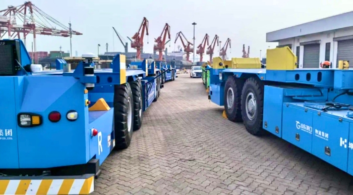 “机”中生智，星空官方网页版agv设备大展身手~