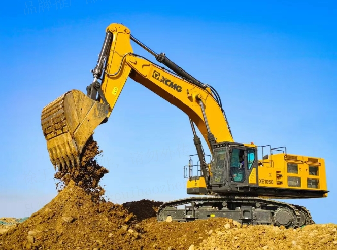 星空官方网页版矿用挖掘机XE1050——重载高效，百吨王者！