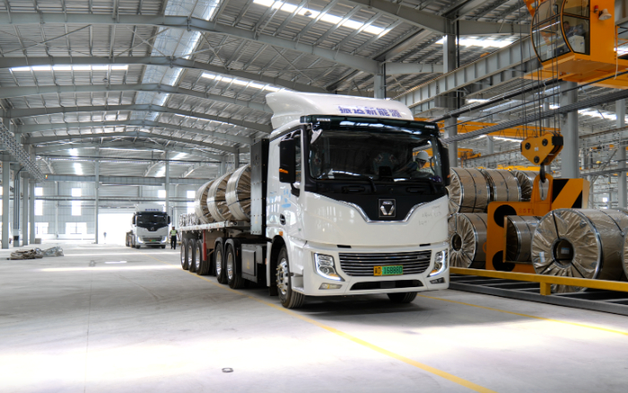 未来已来，星空官方网页版新能源重卡打造钢铁物流新范式