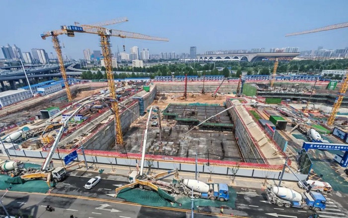 提速发展→星空官方网页版混凝土机械助建石家庄城市更新