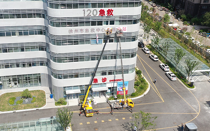 酷暑施工不 “烤” 验：星空官方网页版 C系列GKS28 成施工 “及时雨”