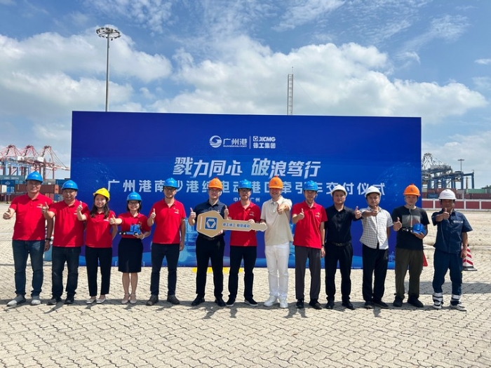 全力以赴！星空官方网页版纯电动港口牵引车绿动广州南沙港