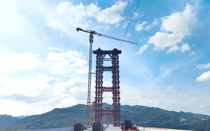 多台“星空官方网页版金”乌江河上绘就“五线谱”