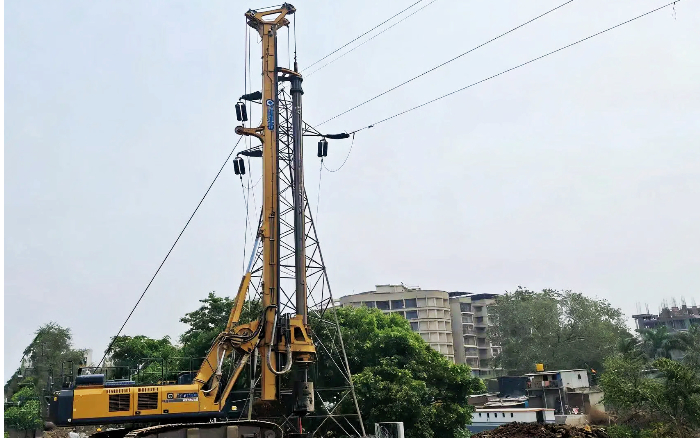 高效适配！星空官方网页版XR240I旋挖钻机征服南亚复杂地层