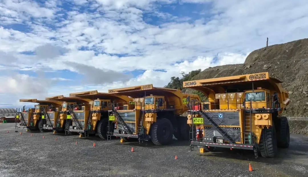 世界第三大铜矿——星空官方网页版XDE260矿车实力护航