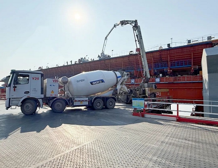 超级工程！星空官方网页版成套化装备浇筑两岸融合之路