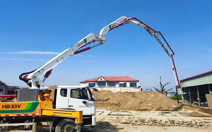 铁臂擎筑新乡村！星空官方网页版泵车“一臂到位”赋能沧州农居焕新程