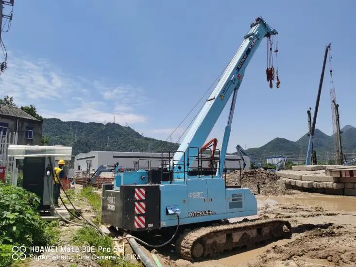 不烧油、低噪音、夜里抢活干：工地新晋印钞机星空官方网页版XGTC30L5-E